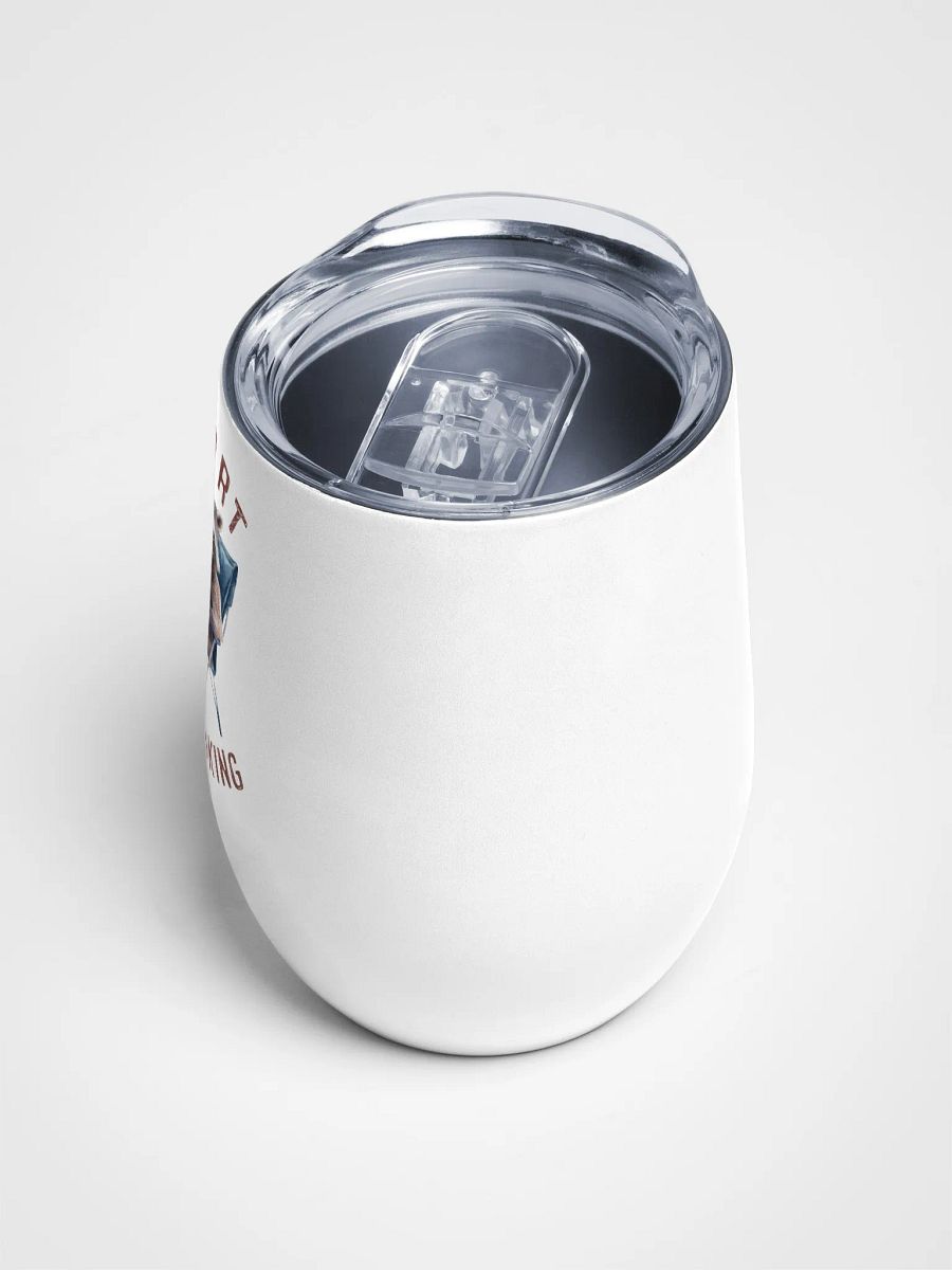 Raccoon Wine Tumbler with Lid product image (5)