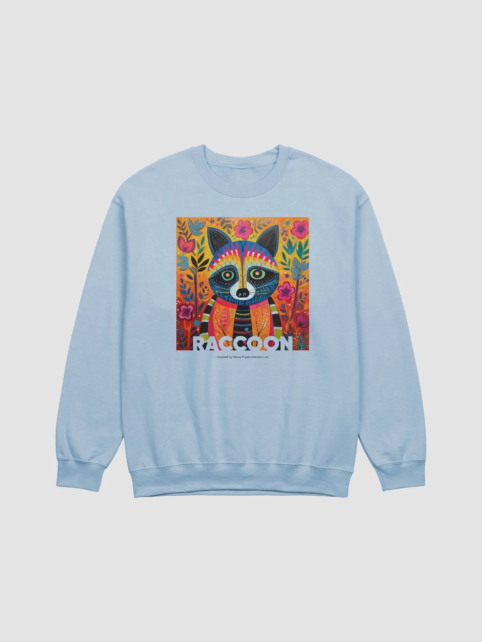 Raccoon Pryimachenko Square Sweatshirt product image (1)