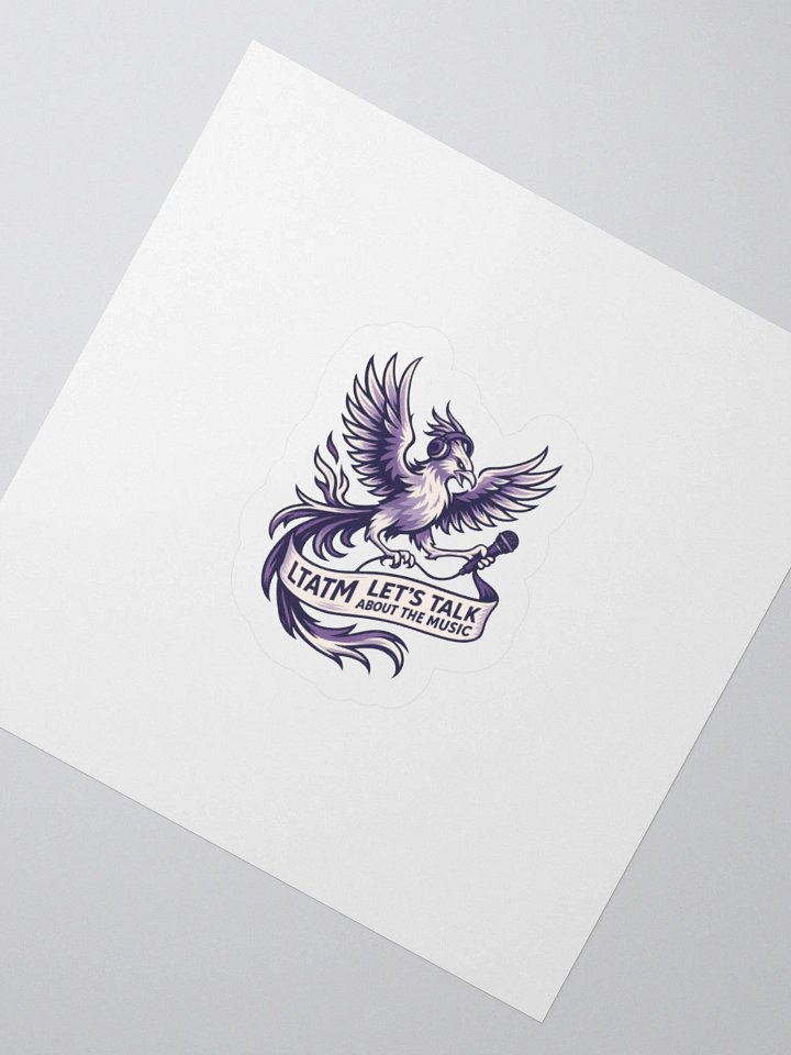 Rise & Resonate – LTATM Sticker (Die-Cut) product image (7)