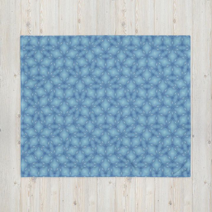 Floral Seamless Patterned Throw Blanket product image (1)