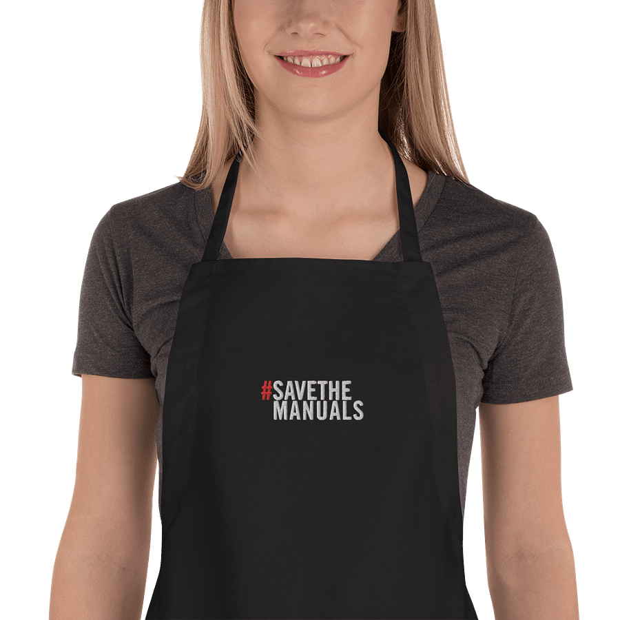 #SAVETHEMANUALS APRON product image (1)