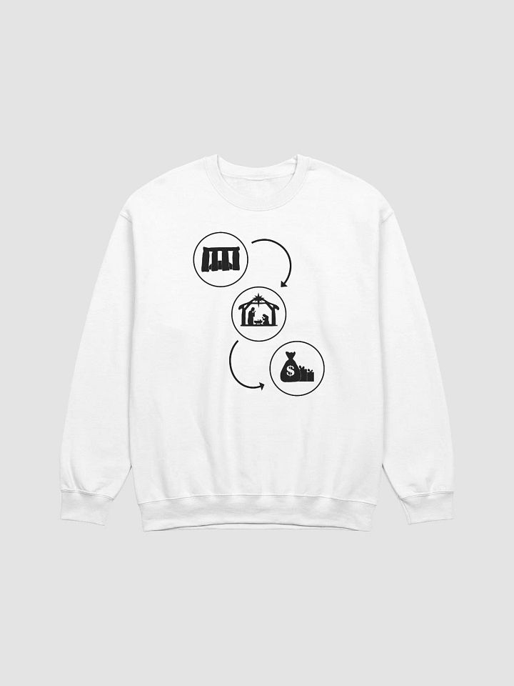 The Evolution of Christmas - Gildan Classic Crewneck Sweatshirt product image (1)