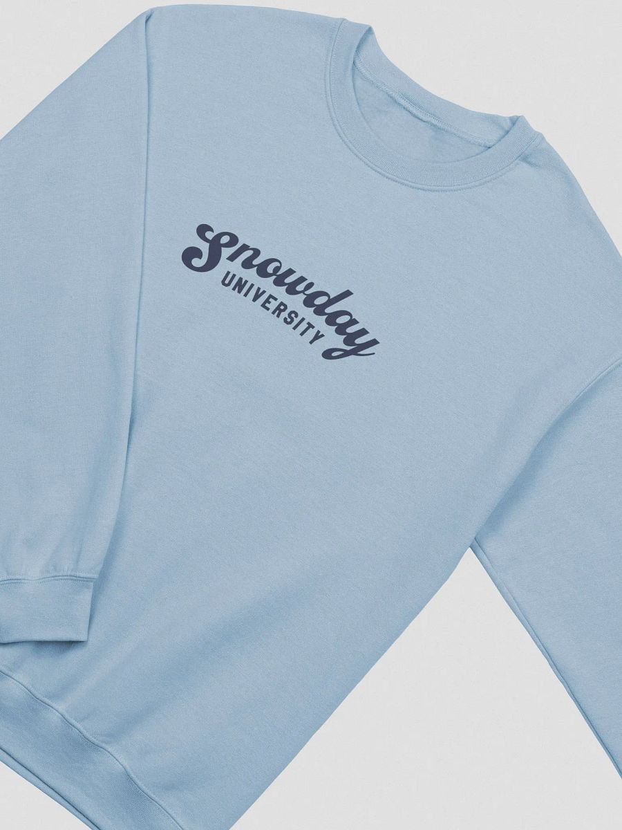 Snowday University crewneck - light blue product image (3)
