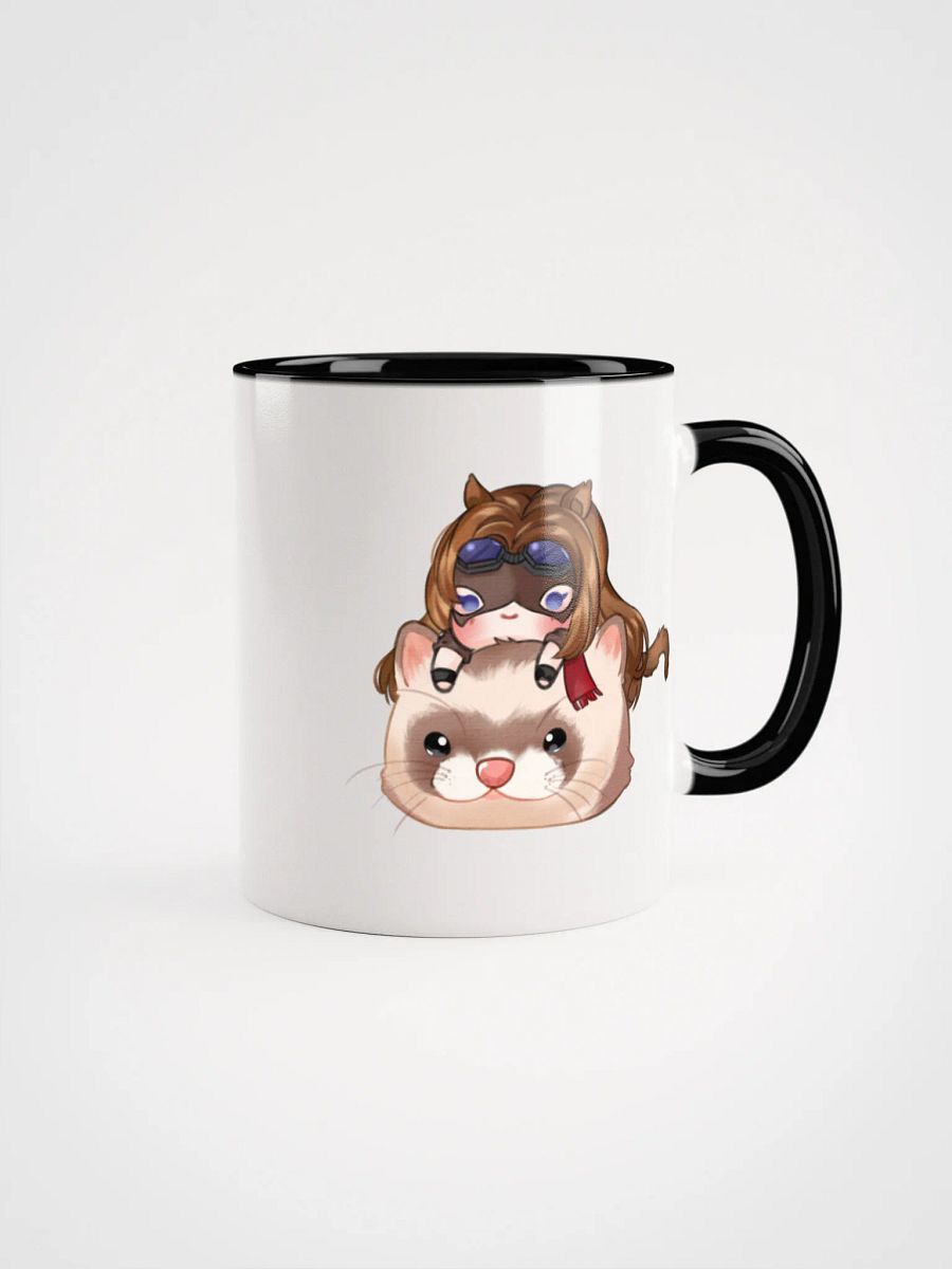 Cinnamon Pillow Ferret Chibi Mug by Ameblum product image (1)
