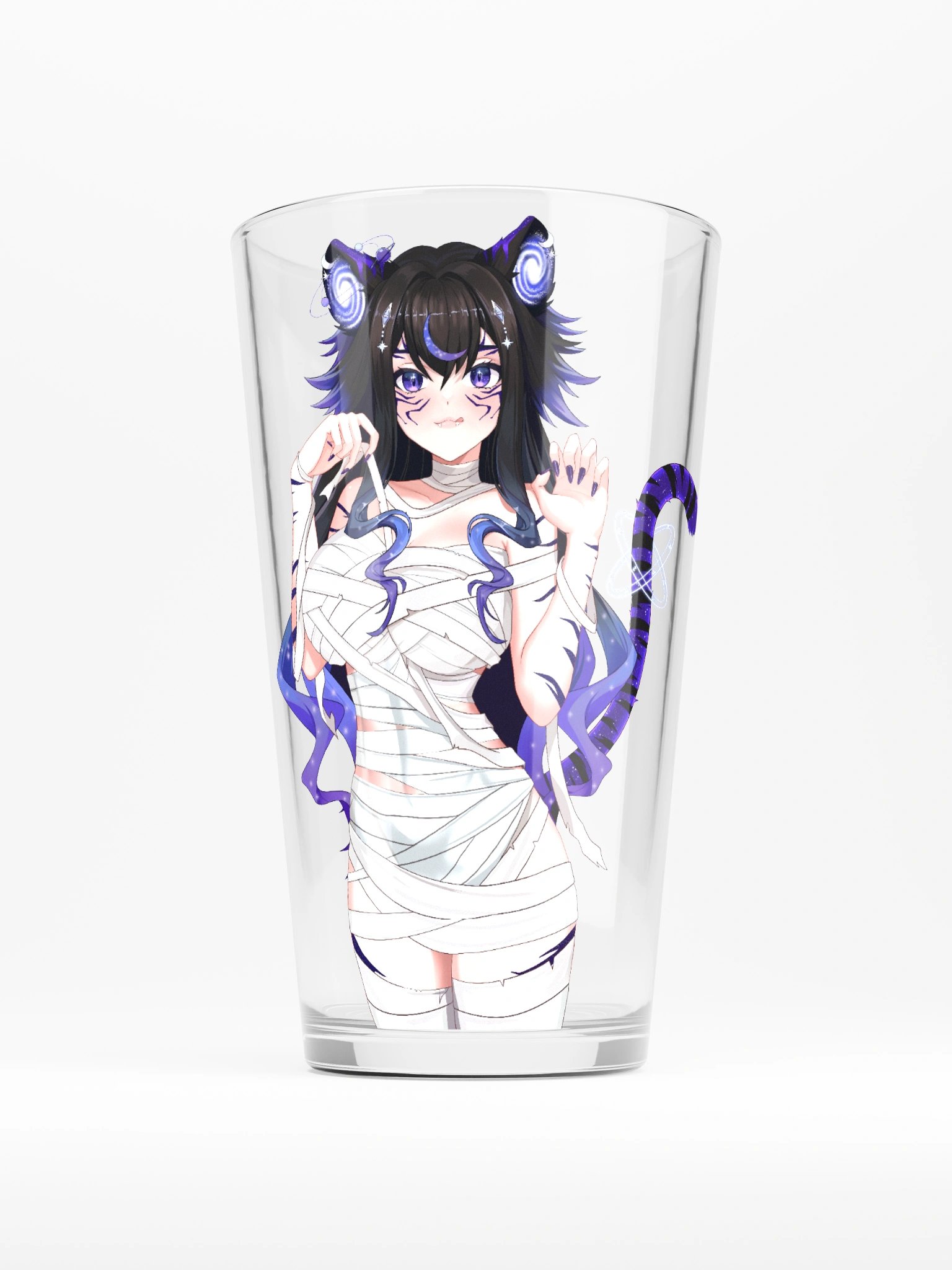 SFW Mummy Moona no Background | Shaker Pint Glass product image (1)