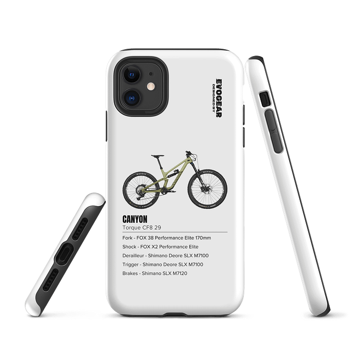 White Canyon Torque CF8 29 iPhone Case product image (1)