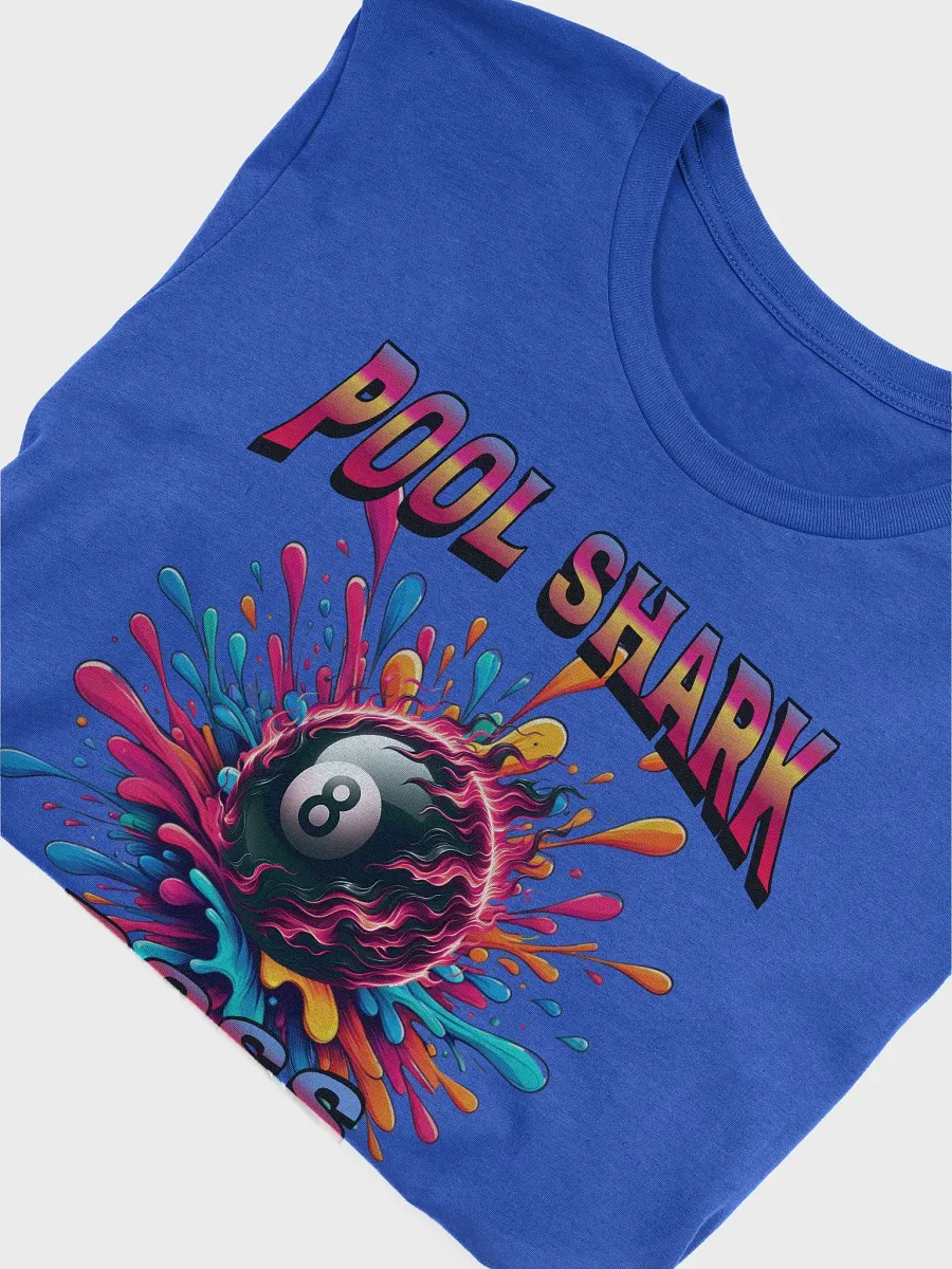 Pool Shark Boss Billiards Vibrant Energy T-Shirt product image (51)