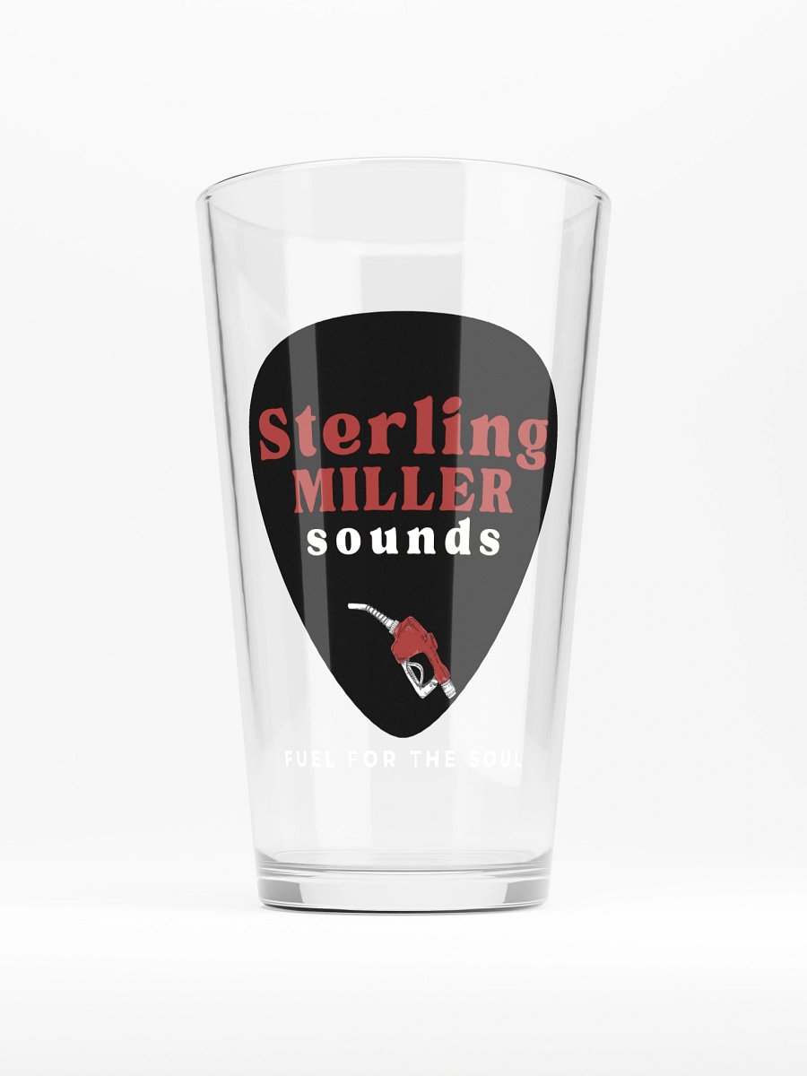 Sterling Miller Sounds Pint Glass – “Fuel for the Soul” product image (1)