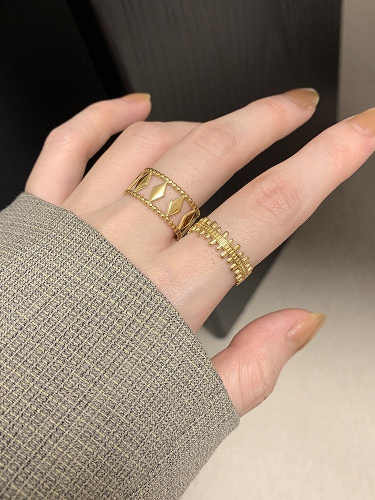 Boho Crown Adjustable Ring | 18K Gold Plated product image (8)