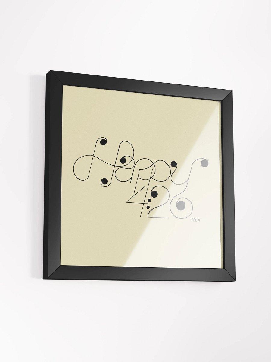 Happy 420 - White 12" product image (3)