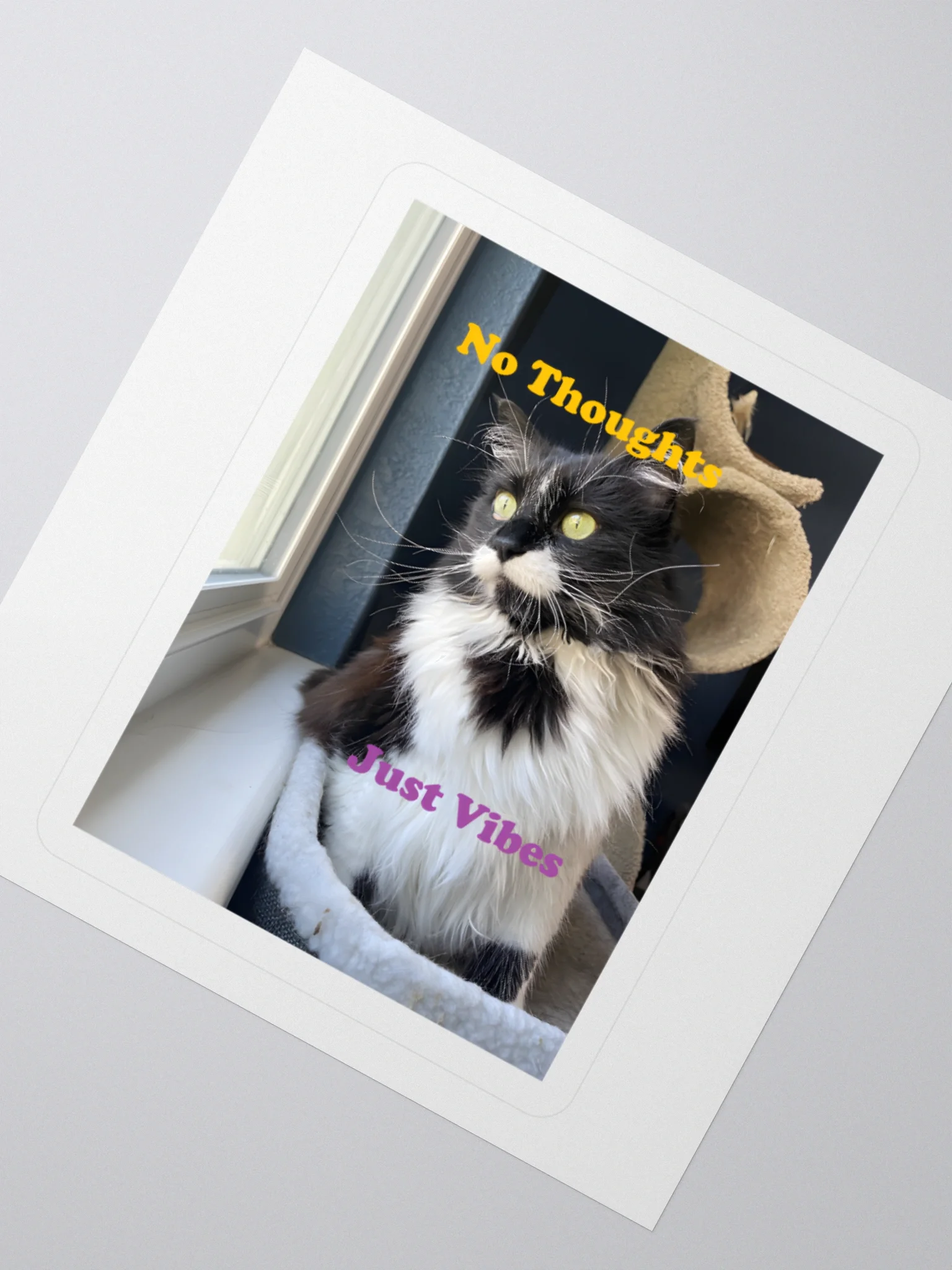 No Thoughts Sticker product image (6)