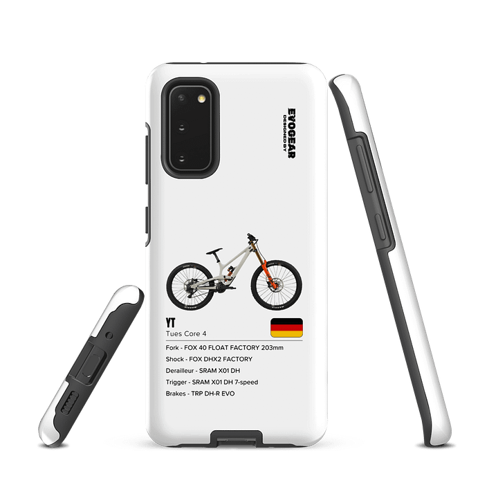White YT Tues Core 4 Samsung Case product image (1)