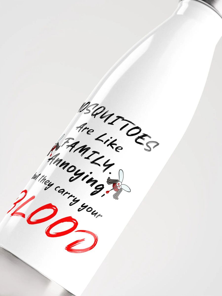 Bloody Mosquitoes Stainless Steel Water Bottle product image (5)