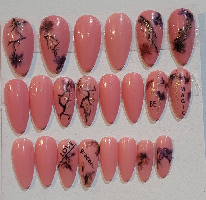 Peach Peach Nail Set product image (1)