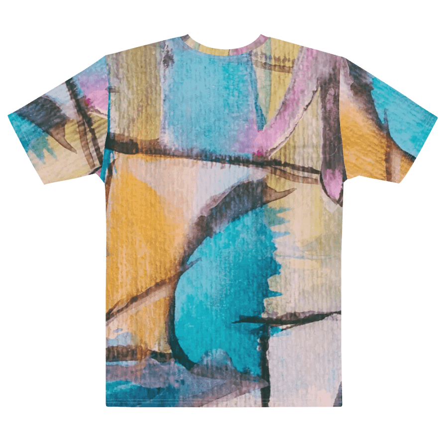 original watercolour painting on tshirt product image (5)