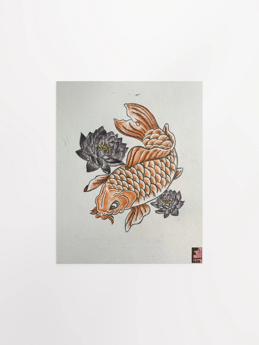 "Koi Fish" Poster Print product image (1)