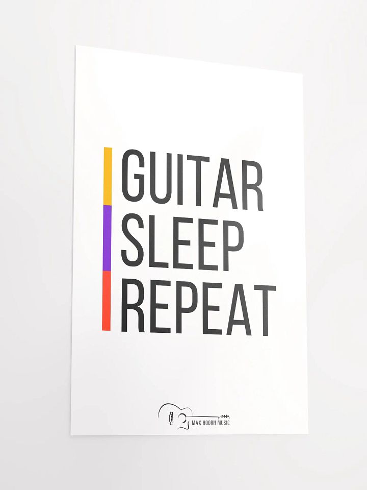 Guitar, Sleep, Repeat poster product image (5)