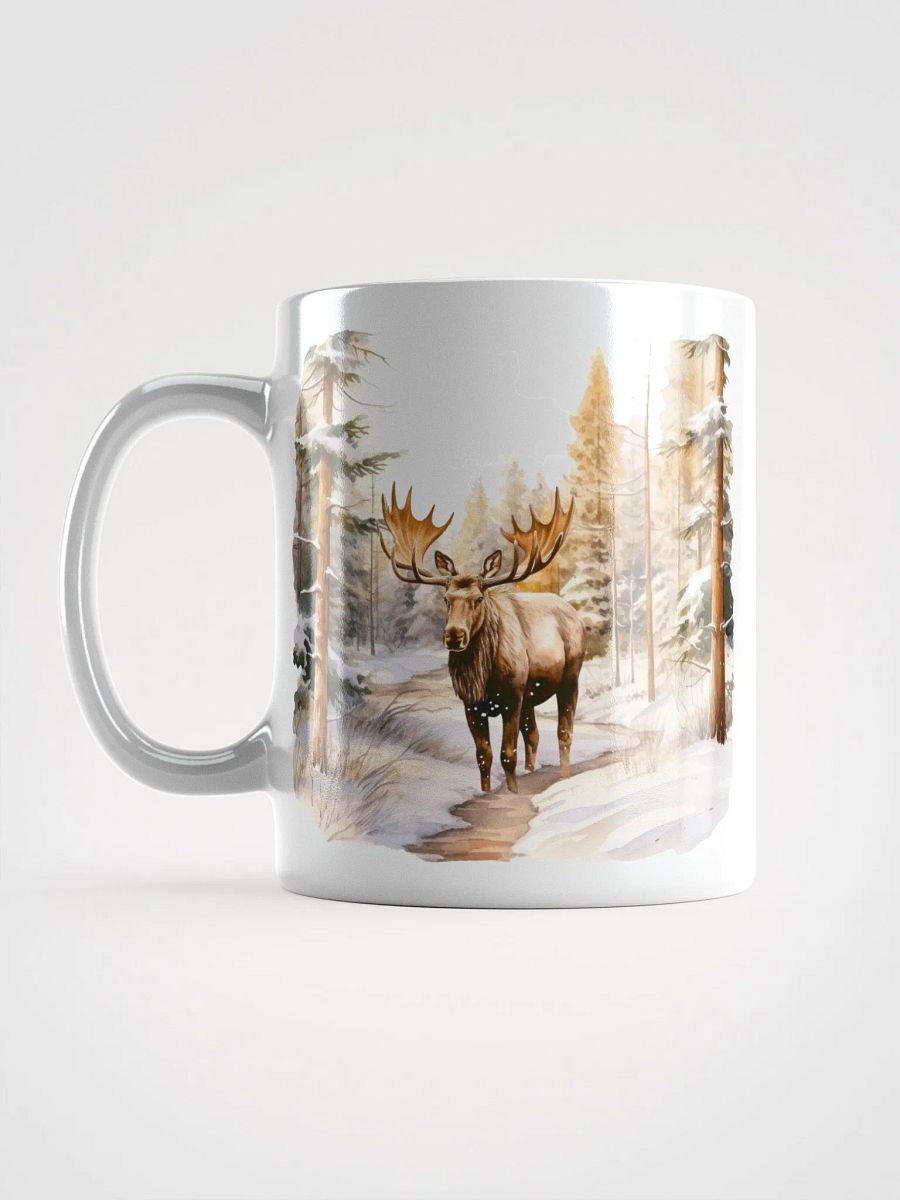 Moose Winter Wonderland Mug product image (6)