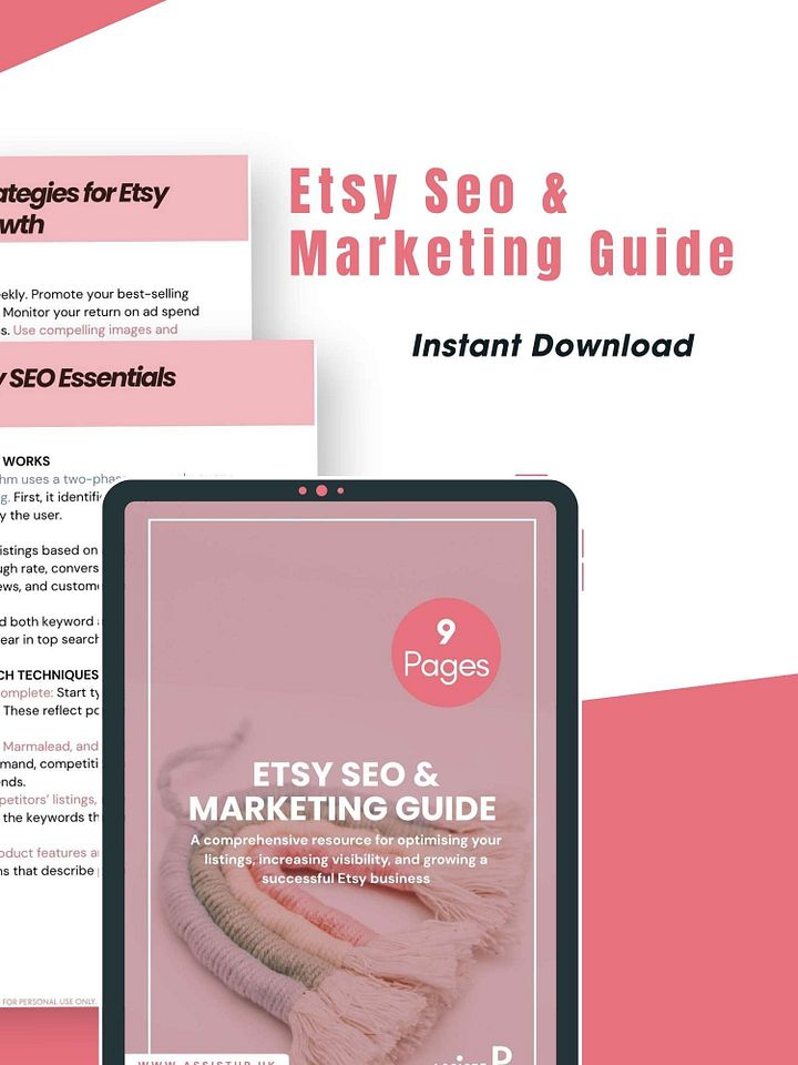 Etsy SEO & Marketing Guide product image (2)