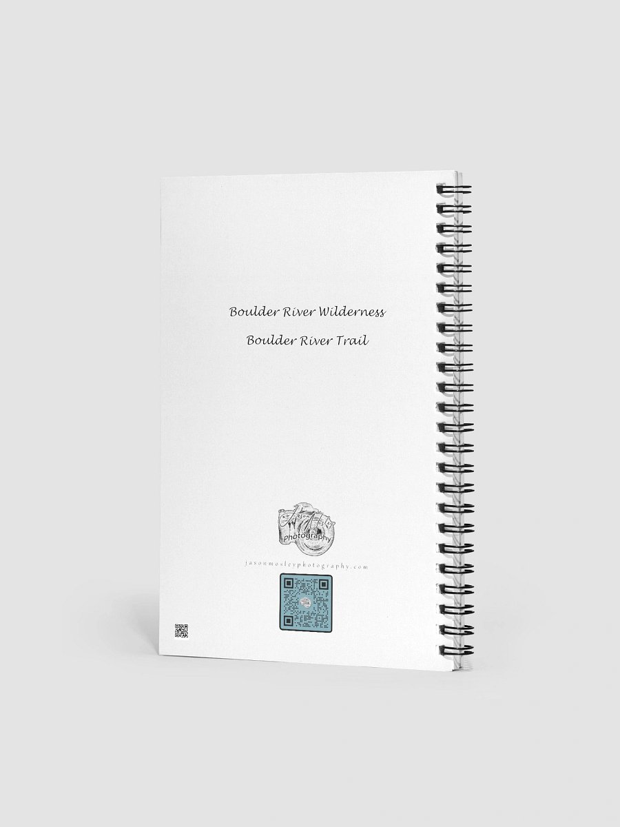 Sunlight on a Salmonberry Leaf Spiral Notebook product image (2)