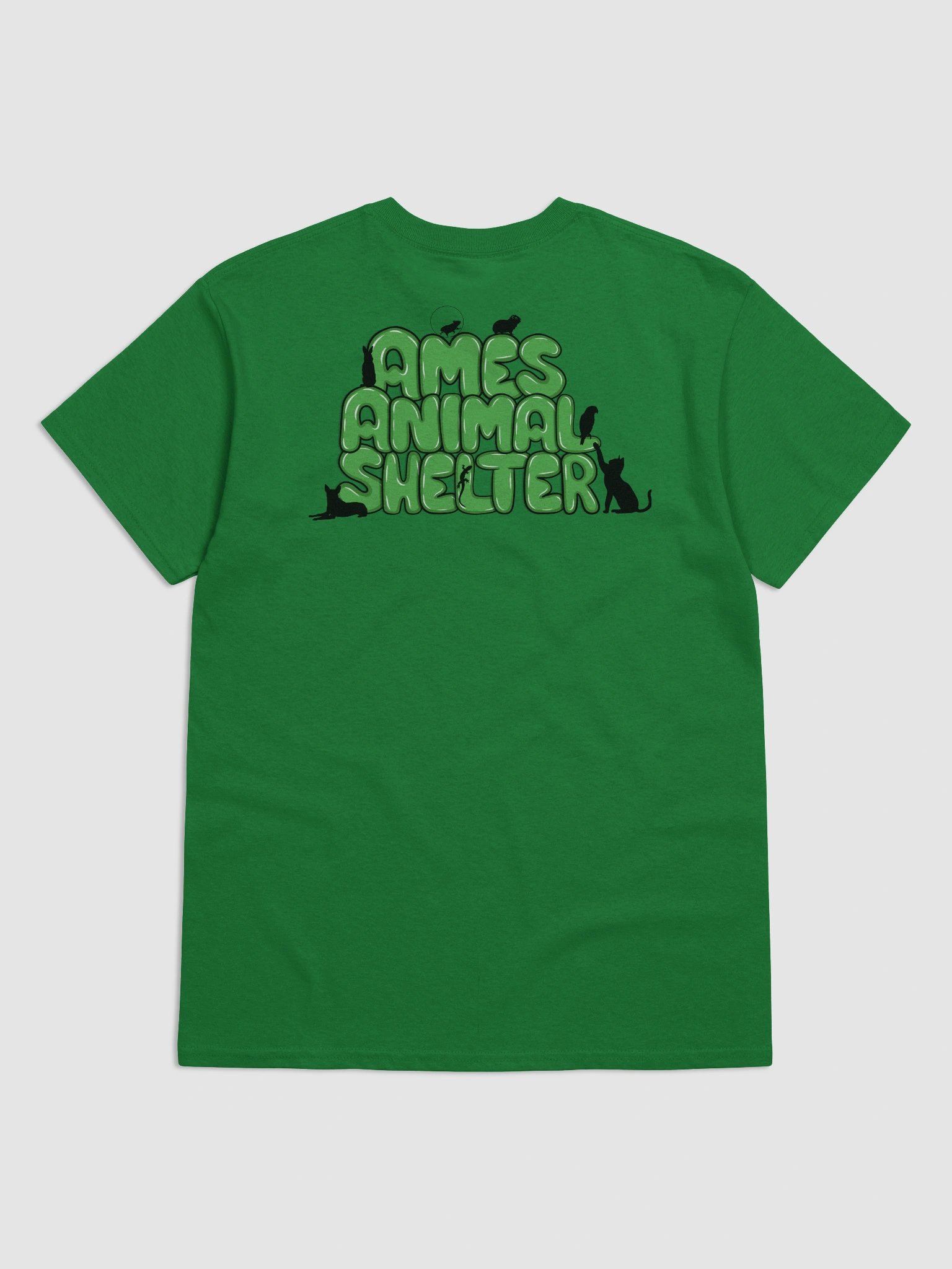 Cat Pile w/ Ames Animal Shelter Volunteer T-Shirt product image (2)