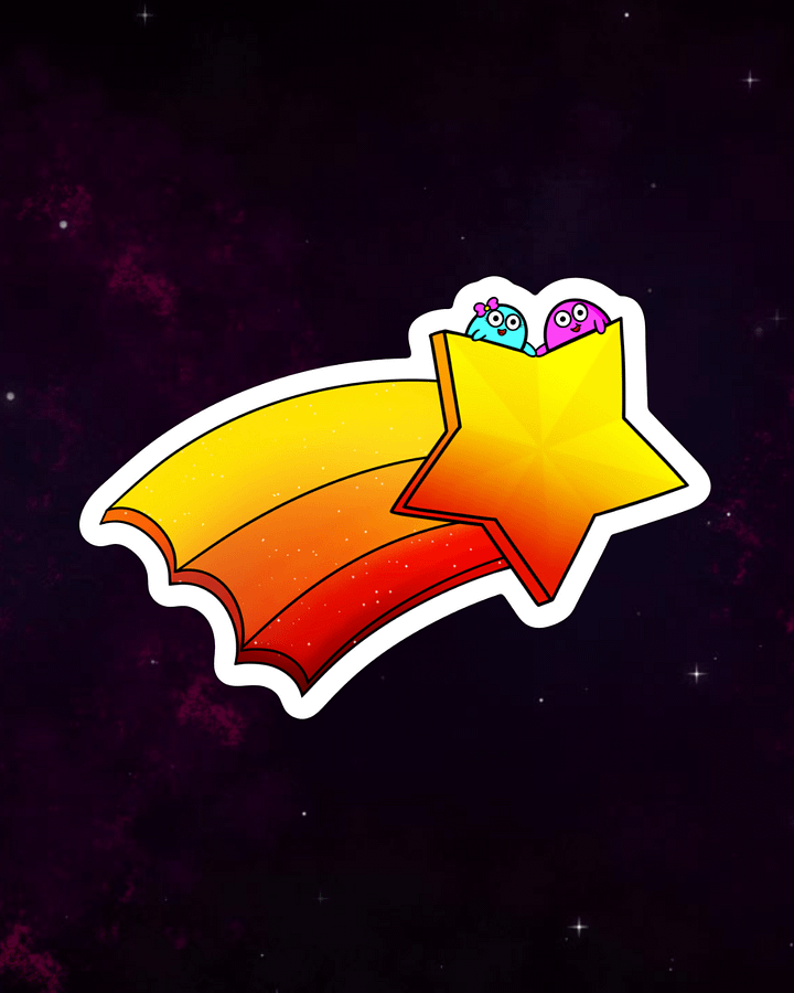 Shooting Star Magnet product image (2)