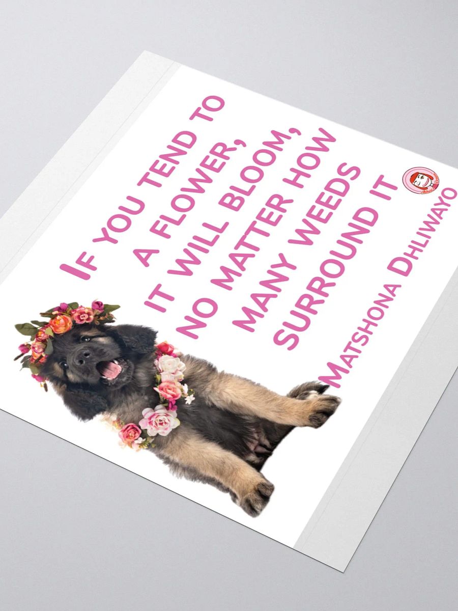 Bloom Amidst Adversity Stickers - 