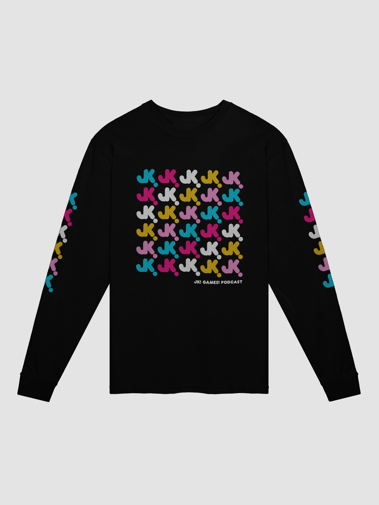 JK! Games! Grid Long Sleeve Shirt product image (1)