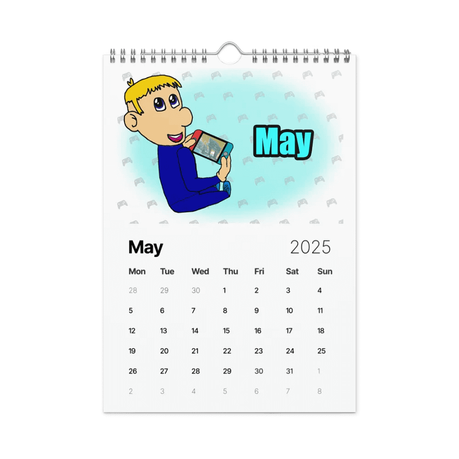 Nintenjosh's Calendar of 2025 product image (5)