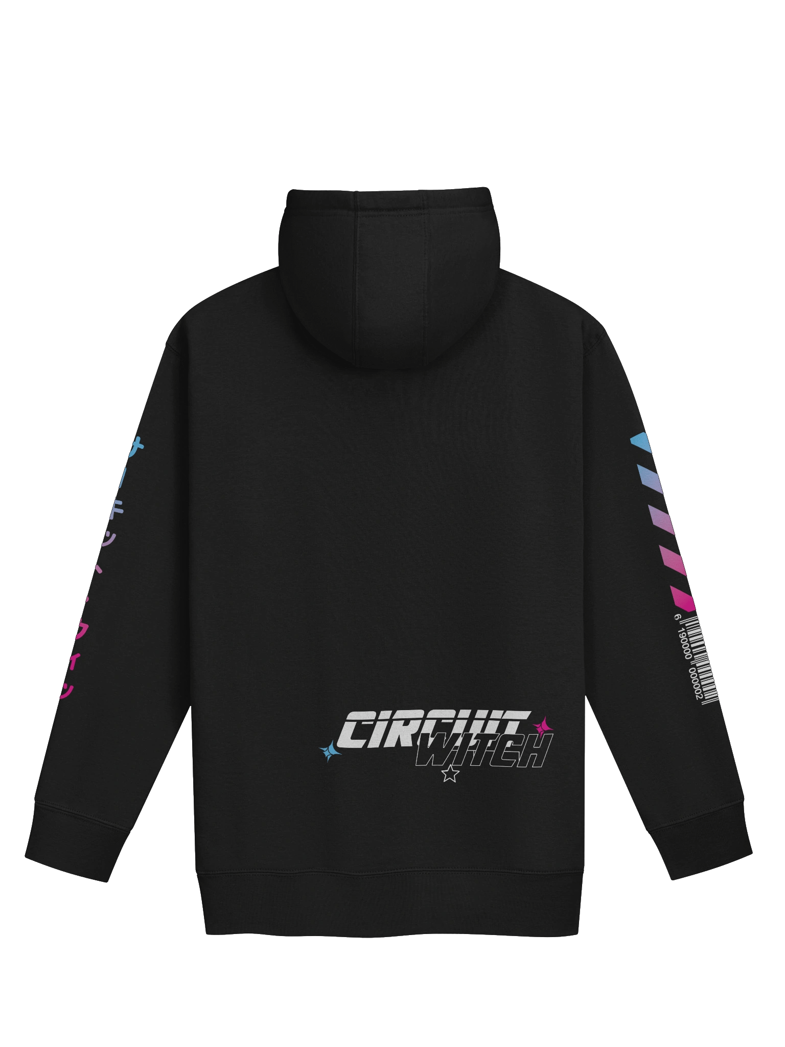 Circuit Witch & PuuPuu The Space Pig Cyberpunk Style - Hoodie w/ Pocket (S-3XL) product image (2)