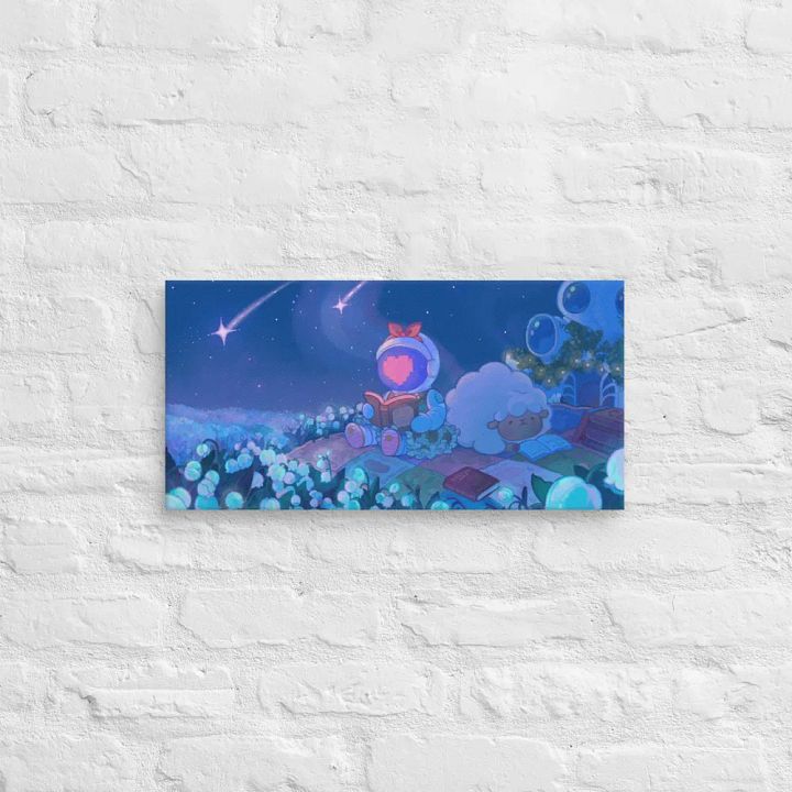Noodle Collection - Cozy Reading Friends Canvas Print product image (2)