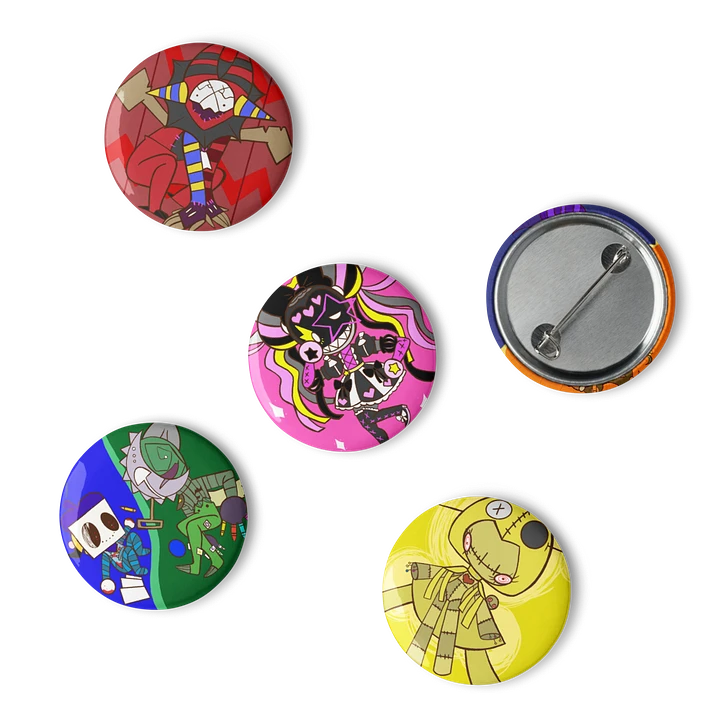 Imaginary Friends Pin Button Set product image (2)