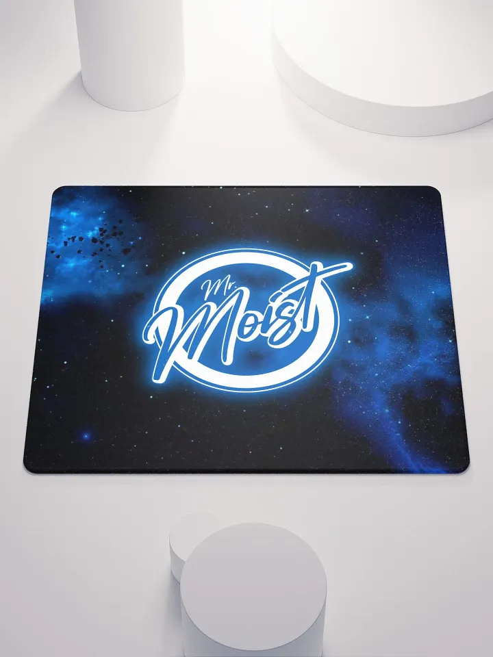 Mr Moist Neon Galaxy Mouse Pad product image (1)
