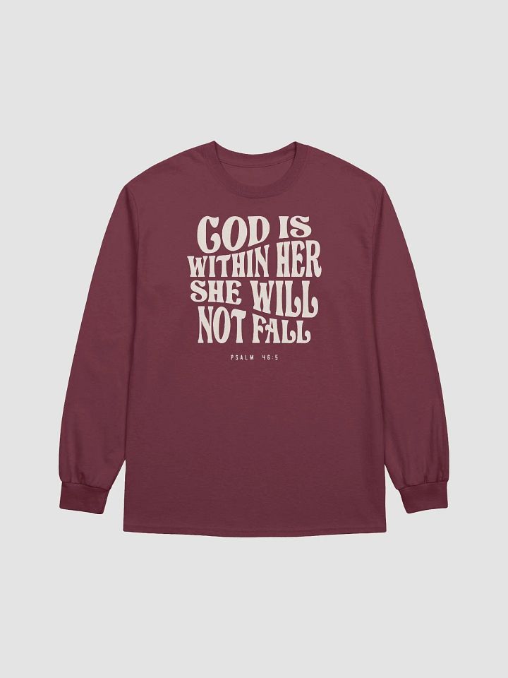 Psalm 46:5 God Within Her - Christian Quote product image (1)