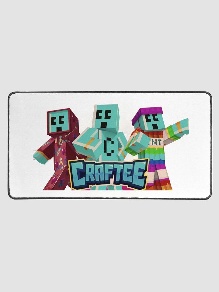 Craftee Desk Mat - Vibrant Gaming Accessory for Crafters and Gamers product image (1)