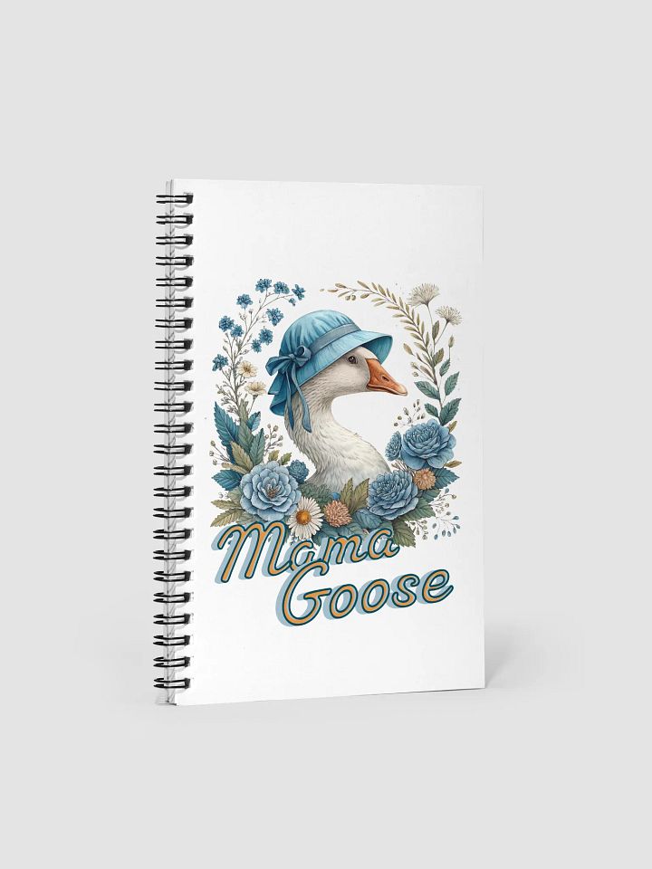 Mama Goose Floral Spiral Notebook product image (2)