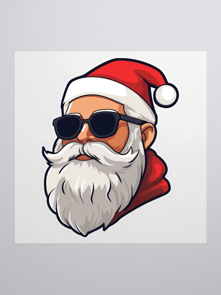 Cool Claus Sticker product image (1)
