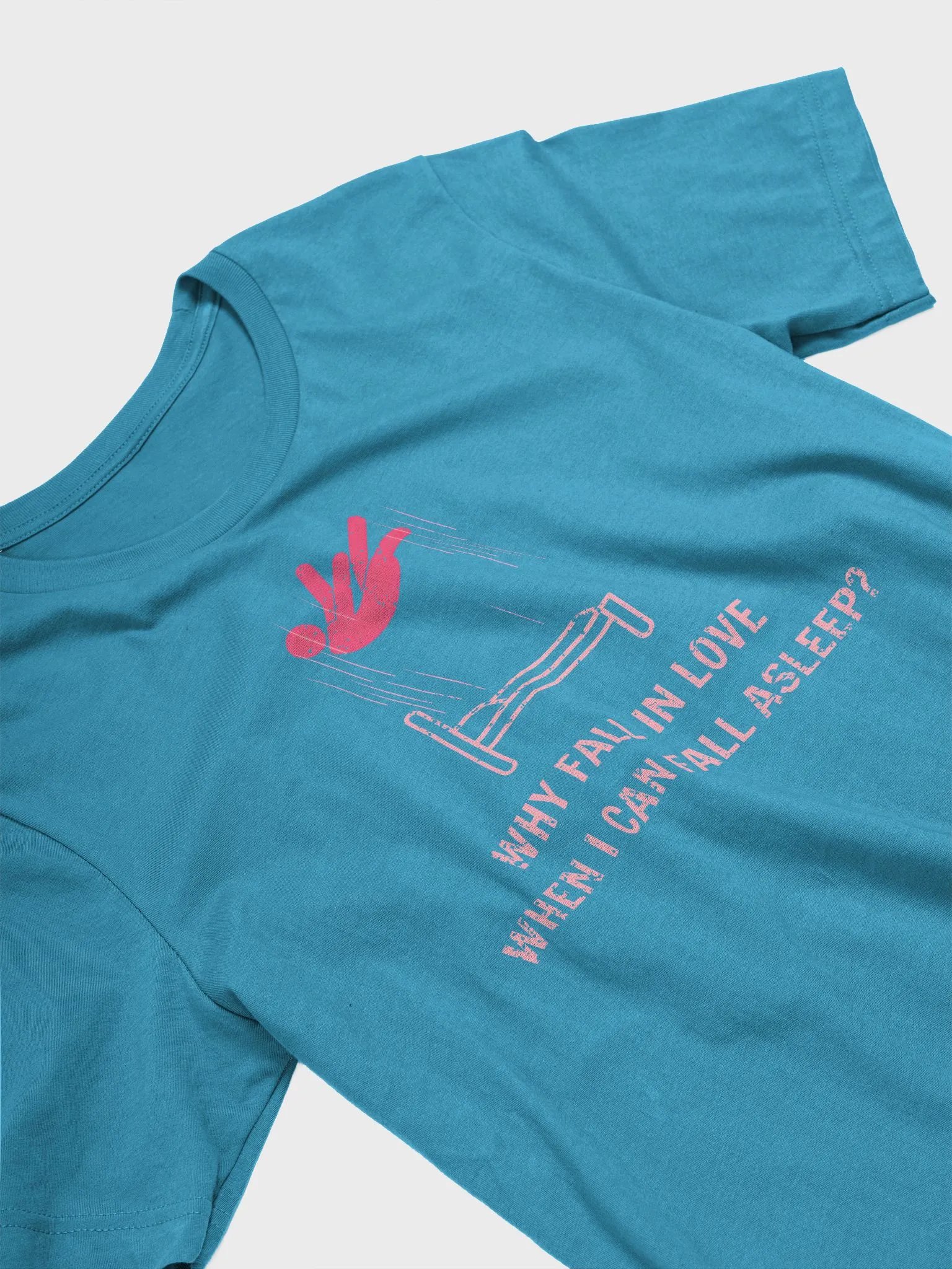 Fall Asleep Illustration Unisex T-Shirt product image (3)