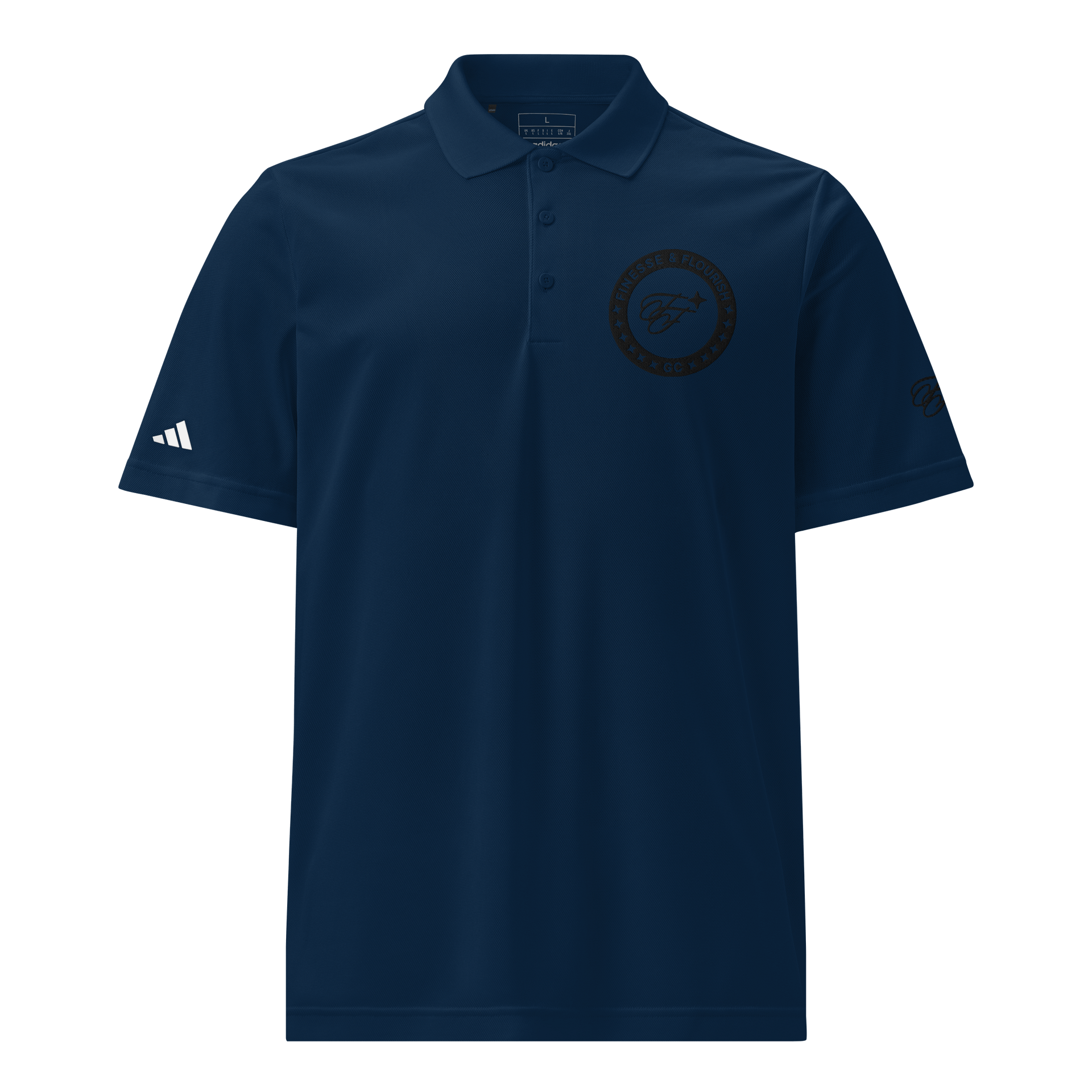 F&F GC x ADIDAS (BLK) Sport Polo Shirt product image (1)