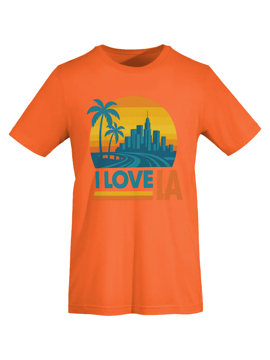 I LOVE LOS ANGELES - 80's SKYLINE TEE product image (5)