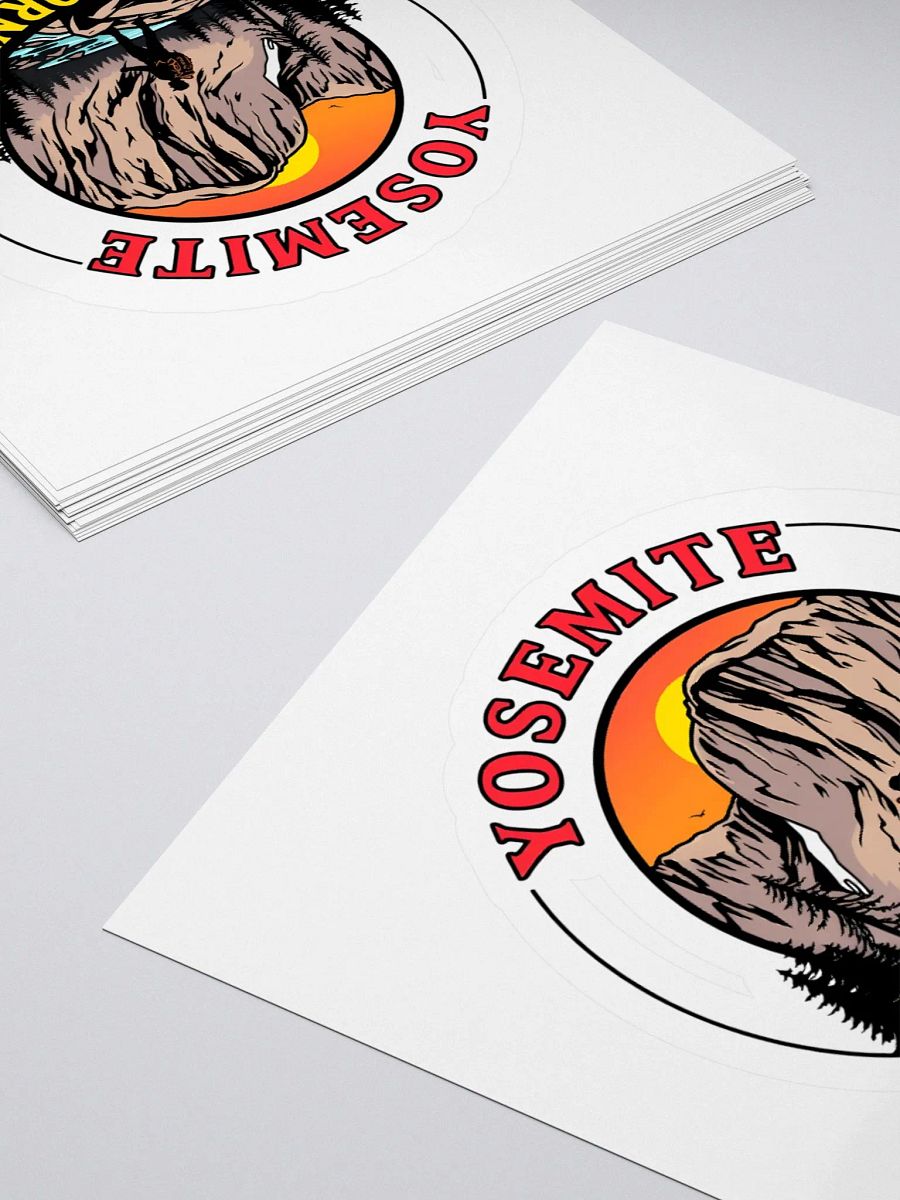Yosemite Adventure Kiss Cut Stickers product image (13)