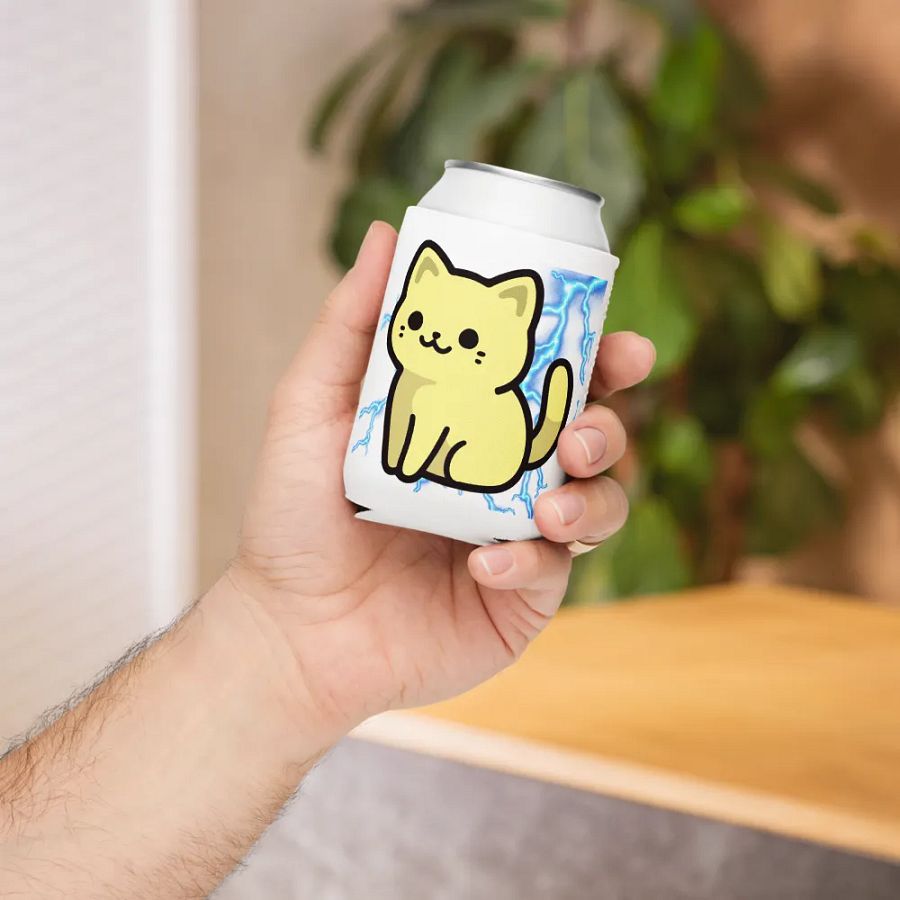 Lightning Kitty! Can Coozie product image (6)