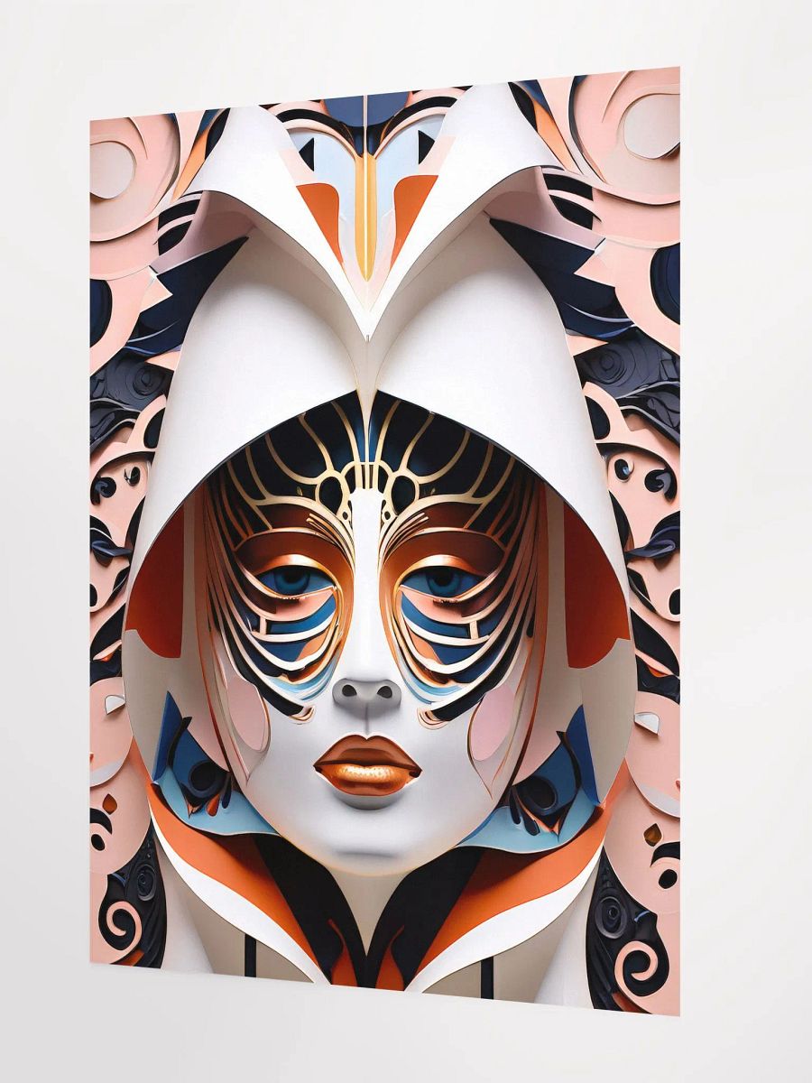 Kabuki Mask 2299 Poster - Medium Size 18x24 Inches product image (2)