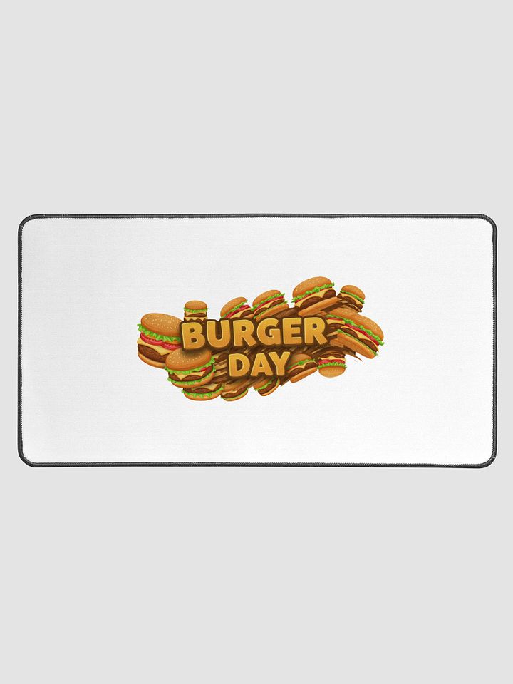 Burger Day Desk Mat 15.5x31.5 product image (1)