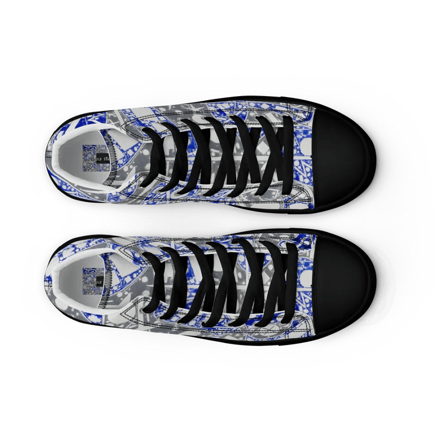 Cartoon Crankshaft Men's High Top Canvas Shoes product image (9)