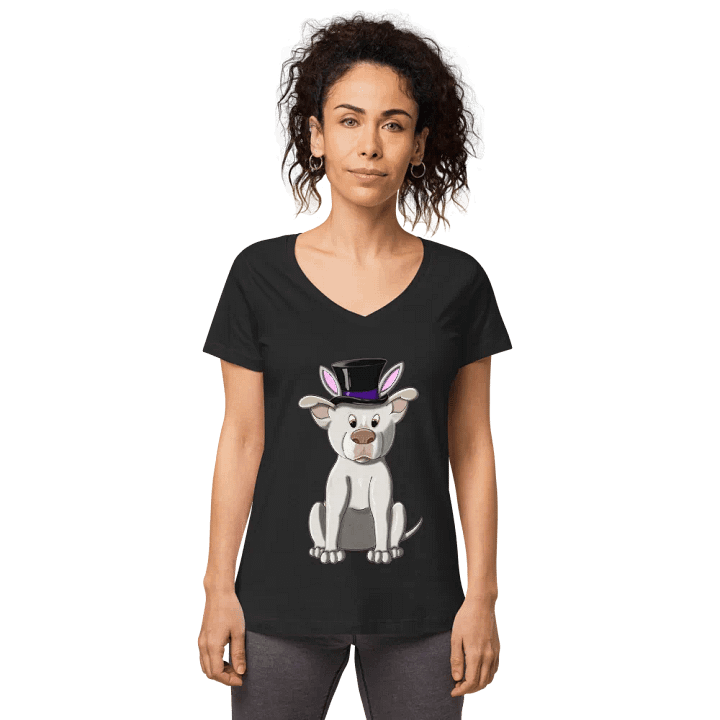 Dapper Dog VNeck Tee product image (1)