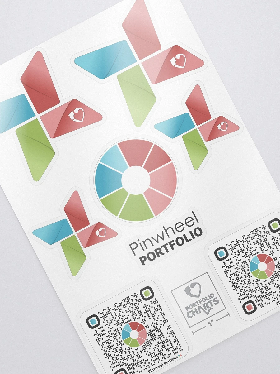 Pinwheel Portfolio Stickers product image (2)
