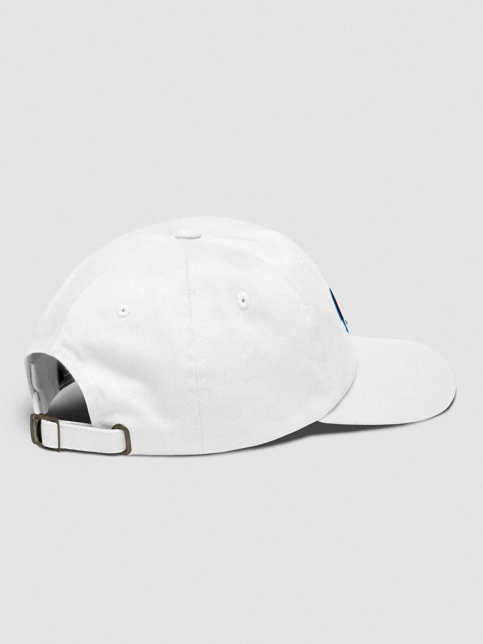 White GM Dad Hat product image (4)