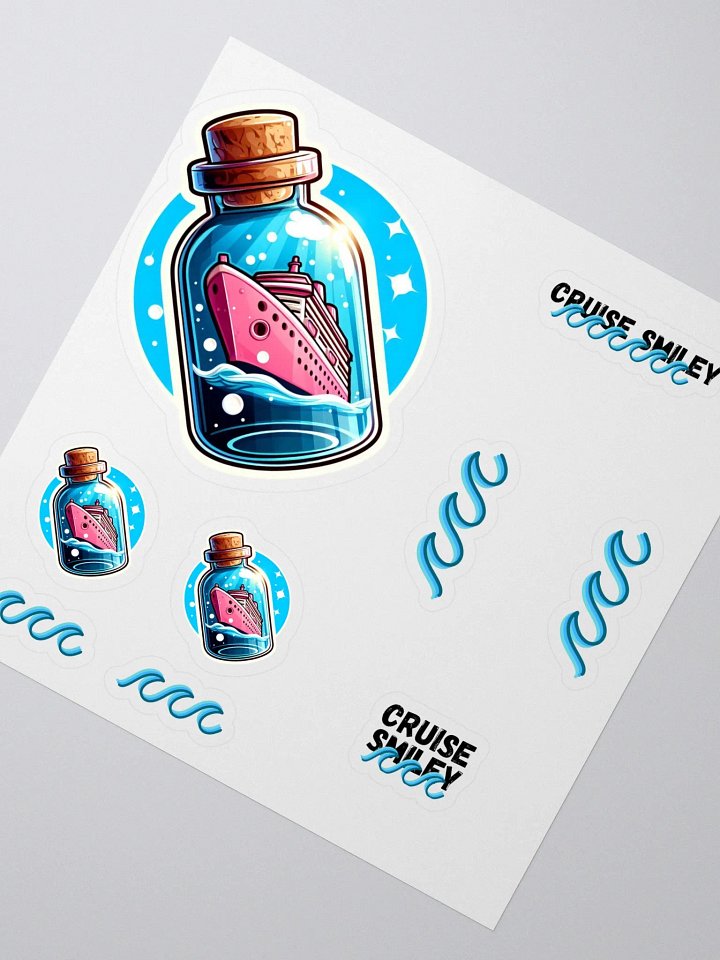 Cruise Smiley Sticker Sheet product image (2)