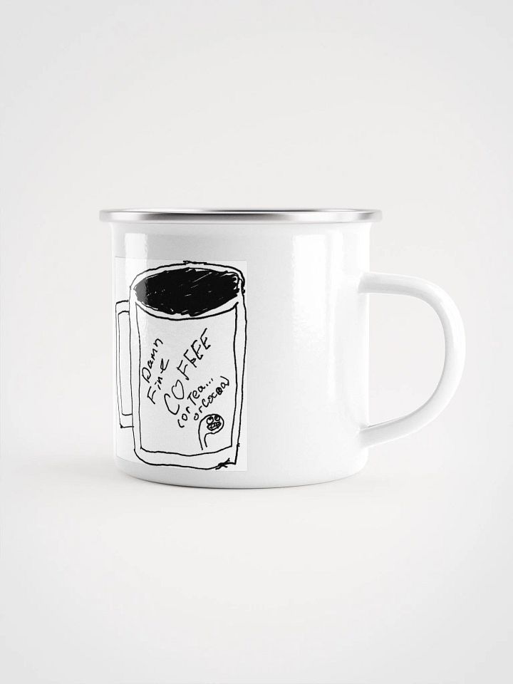 D-mn Fine Coffee Enamel Mug product image (1)